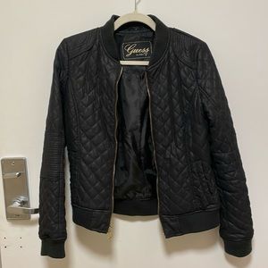 Guess quilted bomber jacket size M